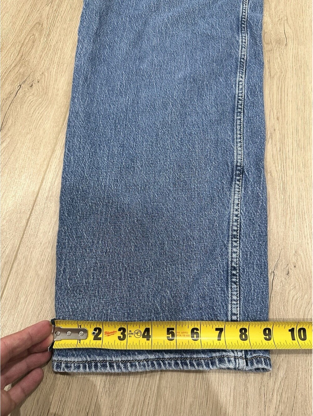 Wrangler Barrel Jeans Womens 31 High Rise Cowboy 652 Western Country Farmer - Picture 14 of 16